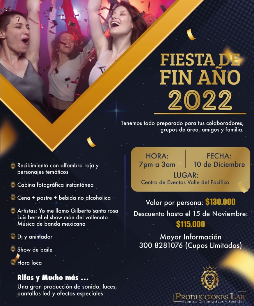 FIESTA DE FIN DE AÑO 2022