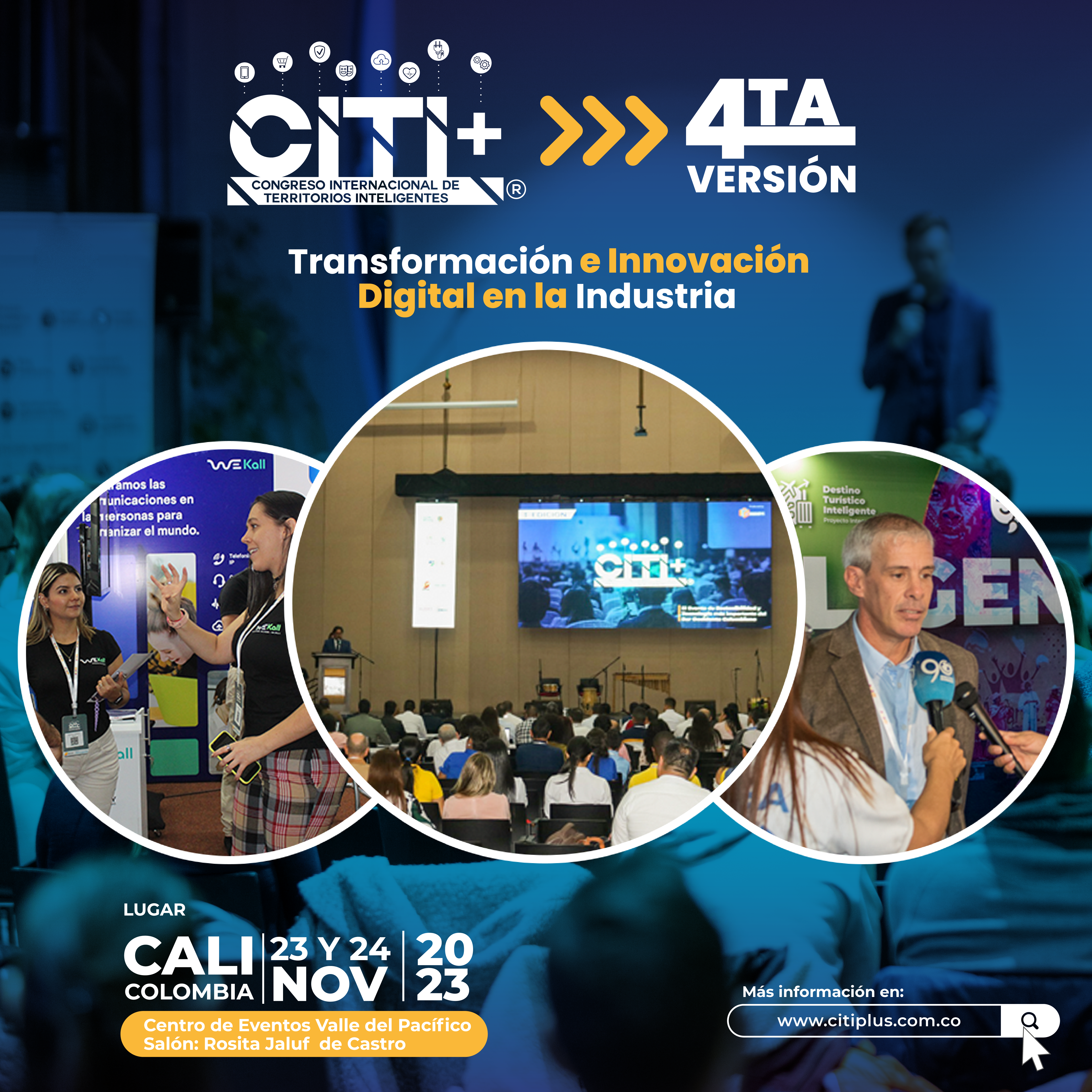 IV Edición de Citi, Congreso Internacional de Territorios Inteligentes